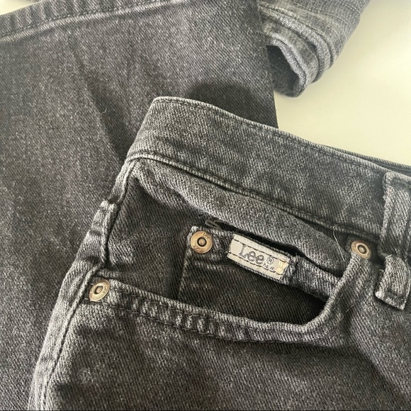 Black Lee Regular Fit Denim Size 12 Short - Picture 5 of 5